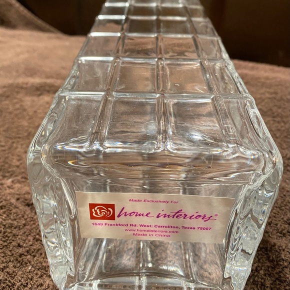 SOLARA VASE by Home Interiors. 3.5 lbs - Picture 3 of 9